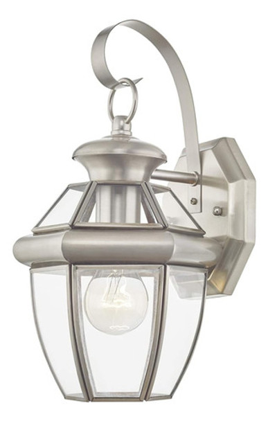 Livex Lighting 205191 Monterrey 1 Acabado De Níquel Cepillad 0