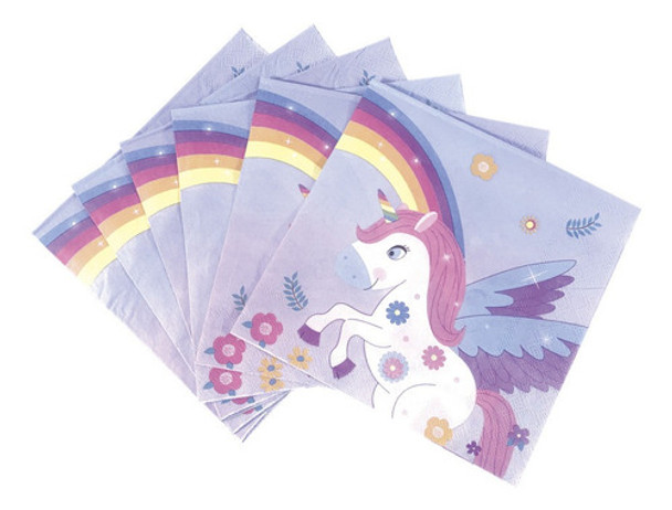 Servilleta Unicornio Sweet X20u 0