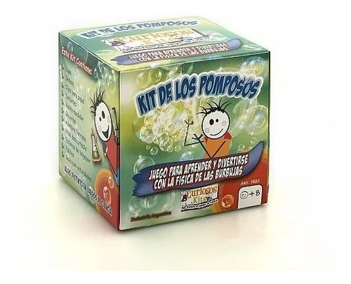 Kit  De Ciencia Los Pomposos Burbujas Experimentos Didáctic 0