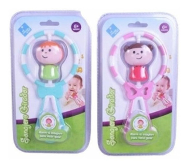 Sonajero X1 Nene Y Nena Primera Infancia Bebe Hasbro 7412 0