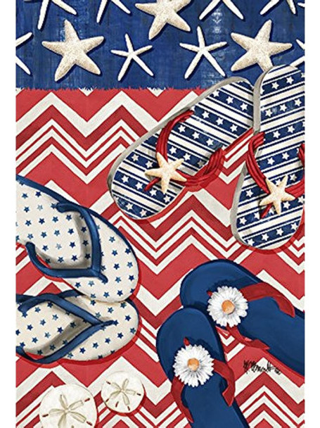 Bandera De Toland Jardín Americano Playa 28 X 40 Pulgadas De 0