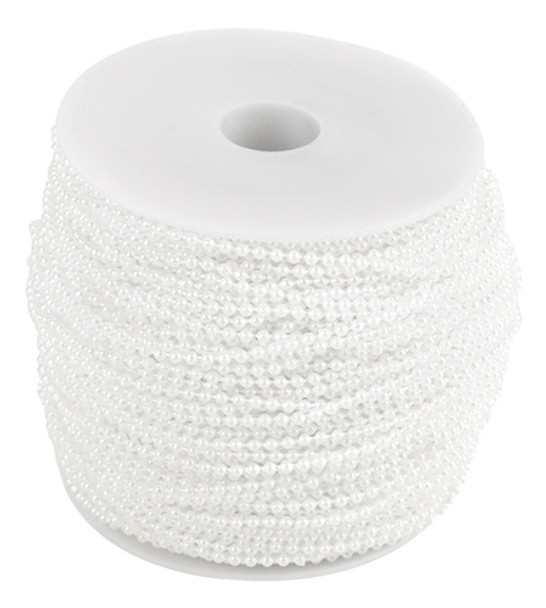 Imitação De 100 M/rolo Pearl Wire Beads Garland String Diy 0 Imitação De 100 M/rolo Pearl Wire Beads Garland String Diy 0