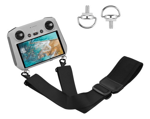 Correia Drone Mini 3 Pro Capa Silicone Rc Controle Dji Alça 0