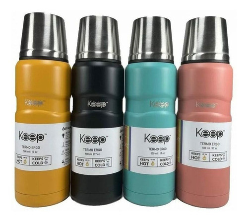Botella Termo Ergo 500 Ml Keep - Mosca 0
