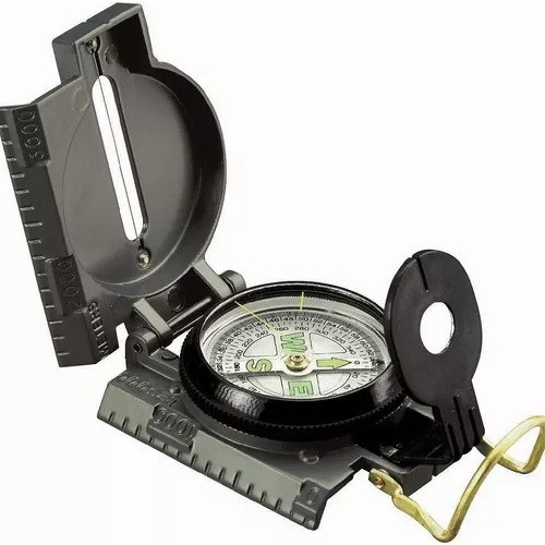 Brujula Tactica Militar De Supervivencia Mapeo Camping Mapa 0