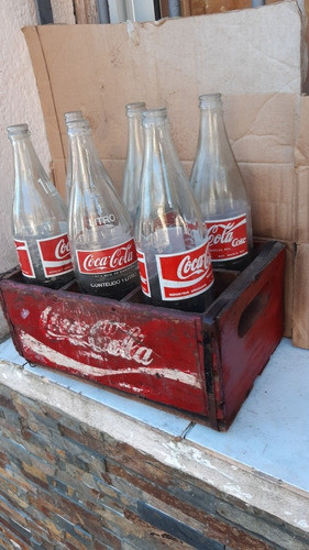 Cajon Coca Cola De 1 Lts Con Botellas 0