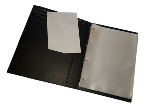 Pasta Fichário C/50 Env. Finos P- A4 -  C/4 Argolas - Acp 0