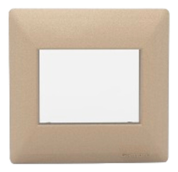 Plaqueta De Luz Mignon 2mod.champagne Siglo Xxii 0