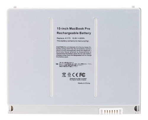 Bateria Interna Para Macbook Pro 15 Ma895ll Ma895rs/a 0