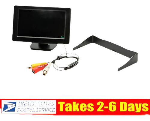 4.3  Entrada De Led Trasero Vista Pantalla Tft Lcd Monitor E 0