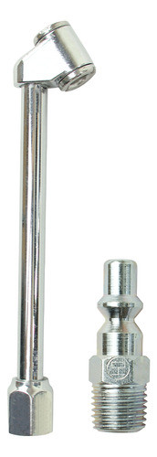 Bico De Ar Encher Pneu P/ Mangueira E Compressor Pino Engate 0