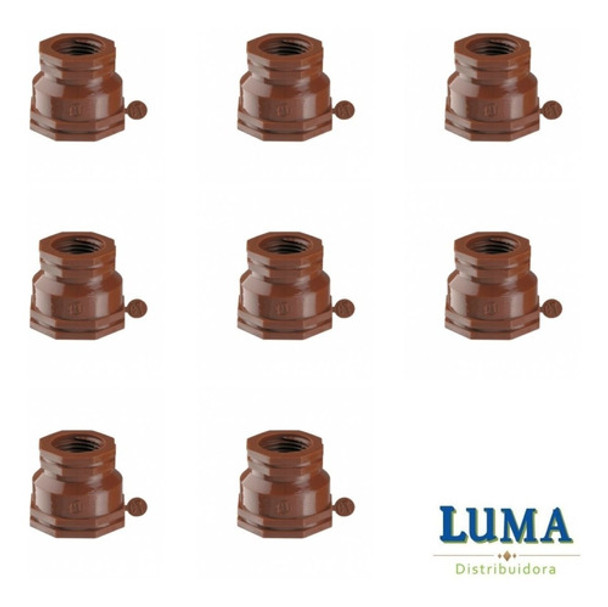 Cupla Reduccion 1 X 1/2 Amanco Conectando - X12 Unidades 0