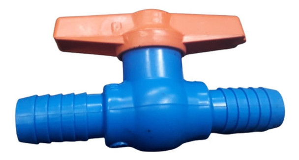Llave Paso Pvc Esférica Mini 1/2  P/caño Polietileno 0