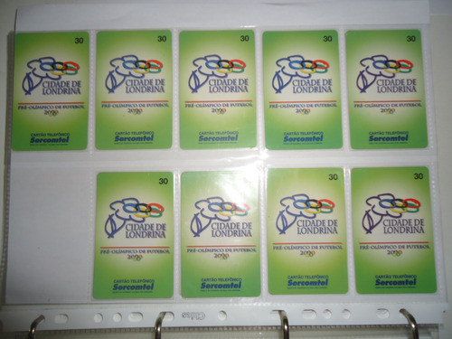 Cartão Telefônico-cidade De Londrina-(l-2)-(c/camisinha) 0