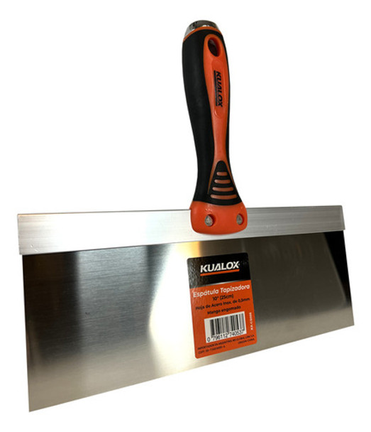 Espatula Tapizadora Acero Inox. Kualox Construccion Seco 0 Espatula Tapizadora Acero Inox. Kualox Construccion Seco 0