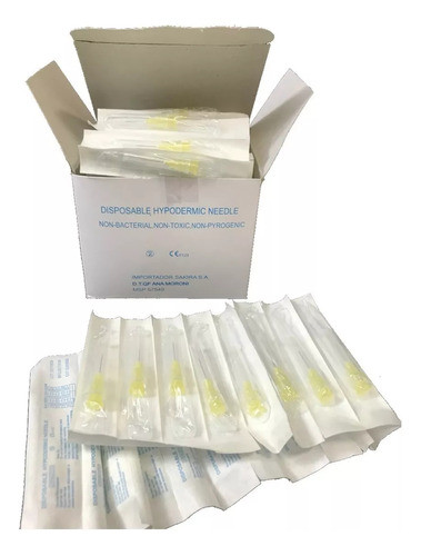 Aguja 30g X 1/2 Hypodermic X 100 0
