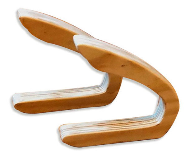 Soporte Para Tablas De Snowboard Rack Colgante Madera Snow 0