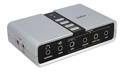 Startechcom 71 Usb Audio Adapter Tarjeta De Sonido Externa C 0