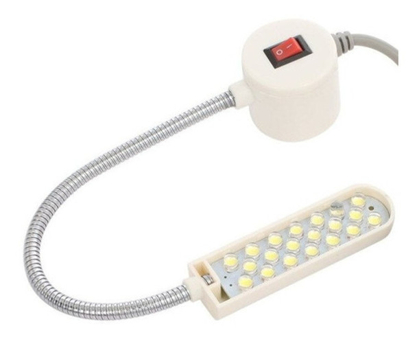 Luz Led Para Máquina De Coser Con Imán 20leds Brazo Flexible 0