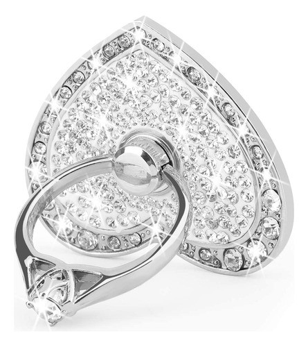 Anillo Para Celular - Corazon/glitter 0