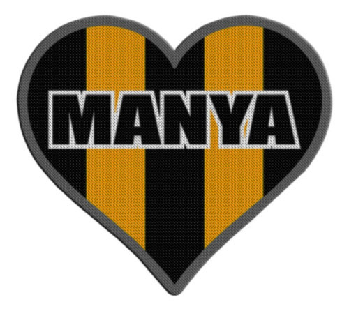 Parche Termoadhesivo Corazon Peñarol Montevideo 0