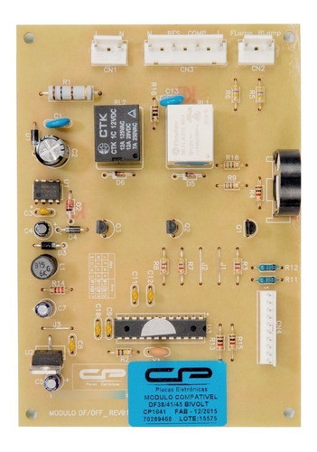 Placa Para Heladera Electrolux Df38 Df41 Df45 Cp Brasil 0