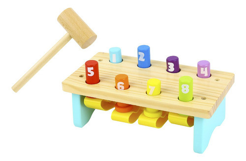 Juego Banco De Madera Del Golpeteo 0