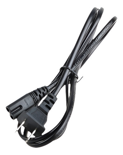 Genérico 2 Terminales Portátil Power Cable Adaptador De Ca C 0