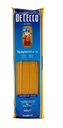 B-macarrão Spaghetti De Cecco -500g 0