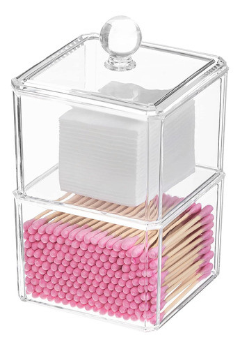 Organizador Acrilico 2 Cajones Apilables 0