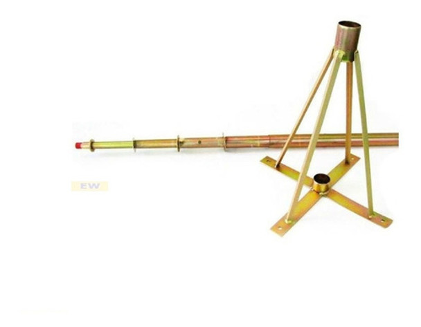 Torre Telescópica Com Base E Estrelinhas Para Antenas(12mts) 0