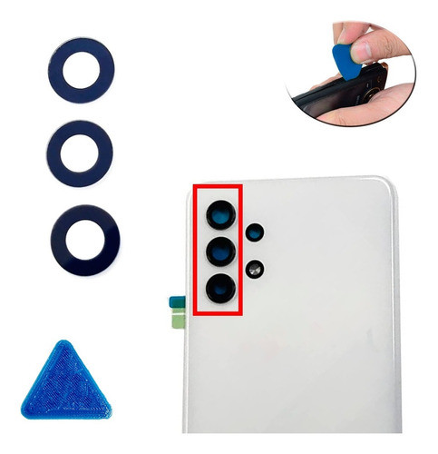 Vidrio De Cámara Compatible Con Samsung A32 4g A325 0