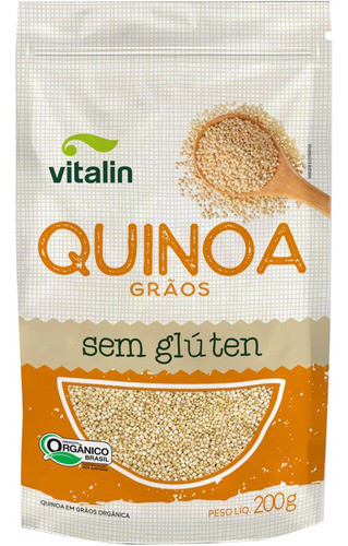 Kit 3 X Quinoa Real Em Grãos Orgânica Vitalin 200g 0