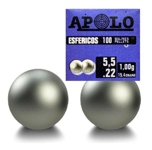 Balines Esfericos Apolo 100 Unidades 0