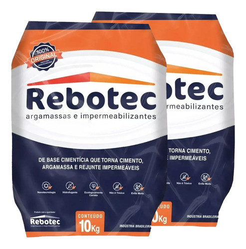 Rebotec Saco Impermeabilizante 20kg 0