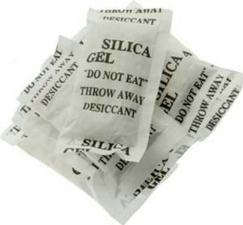 Silica Gel 1g-pacote Com 500 Unidades Anti-embaçaste C/ Nf 0