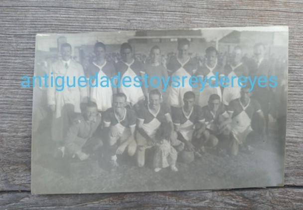 B-antigua Fotografia Foto Futbolista Futbol Argentino Equipo 0