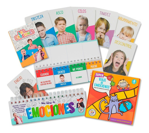 Combo De Juegos Didácticos Para Trabajar Las Emociones 0