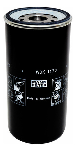 Filtro De Combustivel Mann Wdk1170. 0