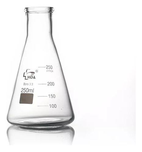 Erlenmeyer 3000ml  Borosilicato 3.3 Envio 0