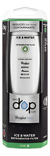Everydrop By Whirlpool Refrigerator Water Filter 4 (paquete 0
