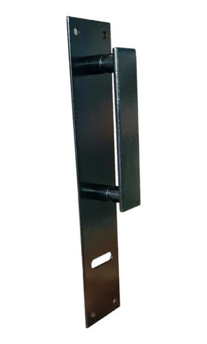 Manijon Recto Hierro C/ Bocallave 25x5cm Puerta Moya 4045 0