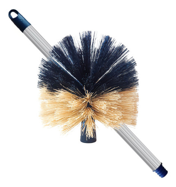 Cabo De Vassoura De Alumínio 1,50 M + Vassoura Limpa Teto 0