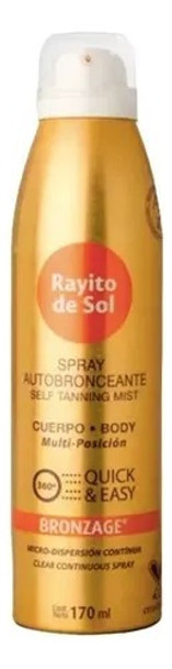 Autobronceante Rayito De Sol Para Todo El Cuerpo X6 Unidades 0