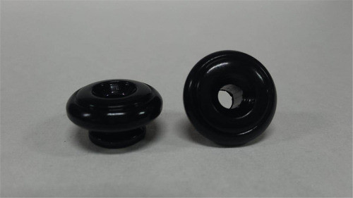 Pin Botón Sujeta Correa Negro Por Par Sambong 0
