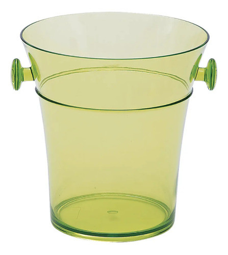Balde De Gelo Para Bebidas Em Acrílico Cor Verde Sa0031d Btc 0