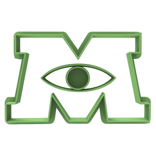 706 Monster Logo Cortante Para Galletas 0