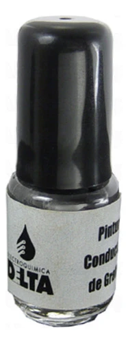 Pack 5x Pintura Conductiva De Grafito Contenido = 5cm3 Pla-p 0