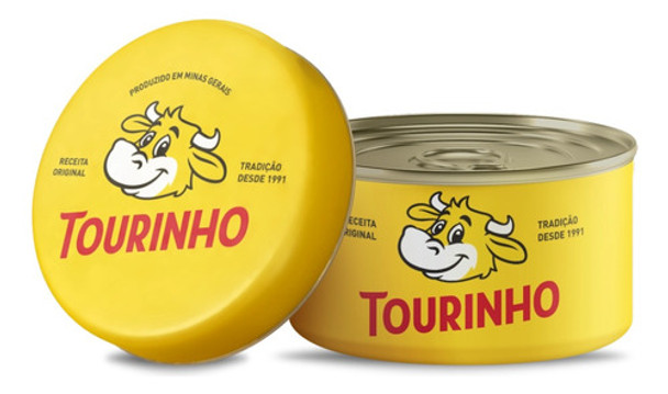 Manteiga Com Sal Sem Glúten - Tourinho Lata 200g 0