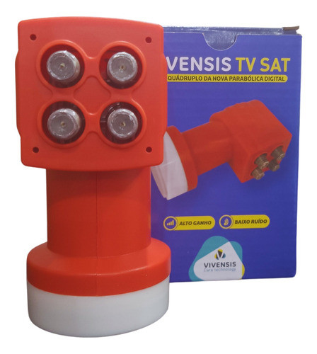 Lnbf Quadruplo Digital Banda Ku 5g Universal - Vivensis 0